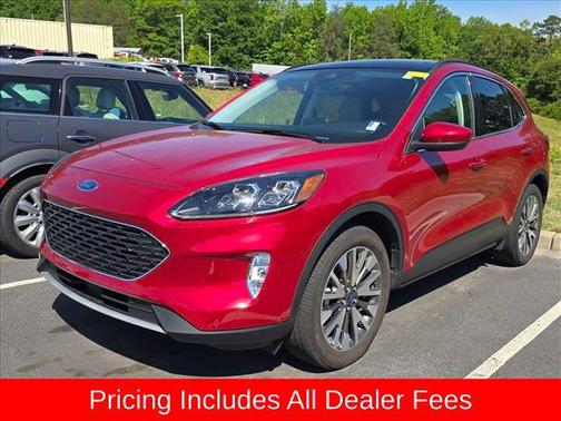 Red Metallic 2022 Ford Escape Titanium