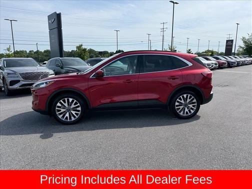 Red Metallic 2022 Ford Escape Titanium