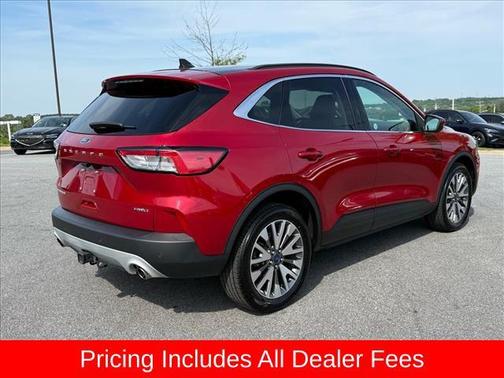 Red Metallic 2022 Ford Escape Titanium