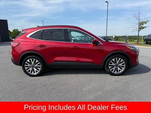 Red Metallic 2022 Ford Escape Titanium