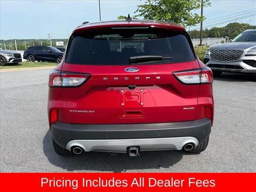 Red Metallic 2022 Ford Escape Titanium