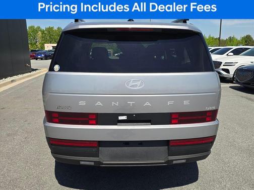 Shimmering Silver 2026 Hyundai SANTA FE HEV SEL