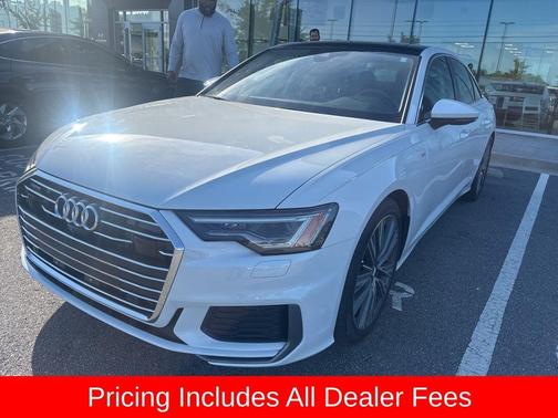Glacier White Metallic 2019 Audi A6 3.0T Premium Plus
