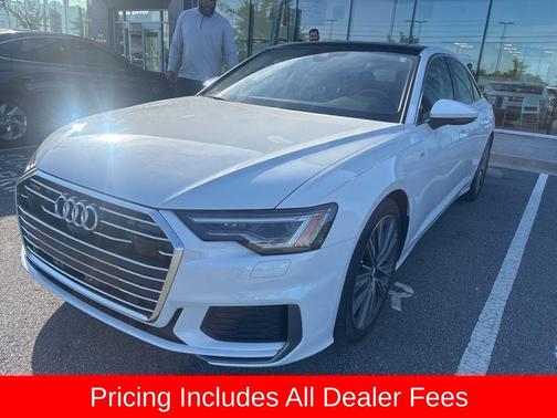 Glacier White Metallic 2019 Audi A6 3.0T Premium Plus
