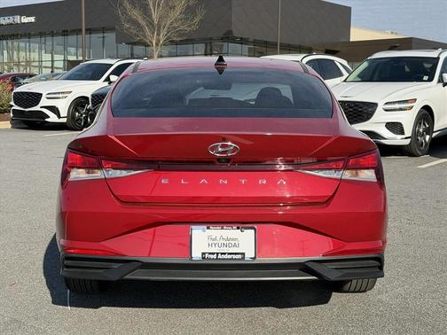Scarlet Red Pearl 2023 Hyundai ELANTRA SEL