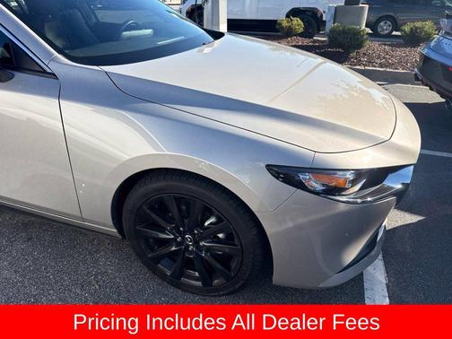 Platinum Quartz Metallic 2024 Mazda Mazda3 FWD w/Select Package