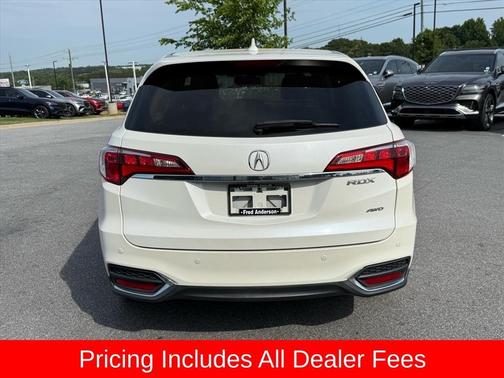 Lunar Silver Metallic 2018 Acura RDX Advance Package