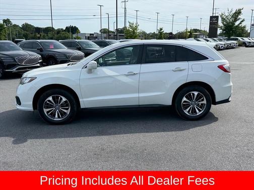 Lunar Silver Metallic 2018 Acura RDX Advance Package