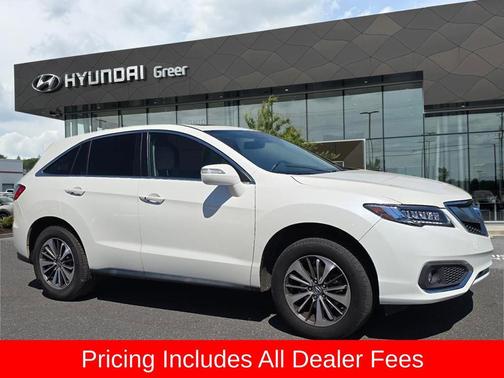 Lunar Silver Metallic 2018 Acura RDX Advance Package