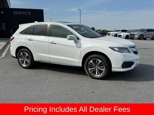 Lunar Silver Metallic 2018 Acura RDX Advance Package