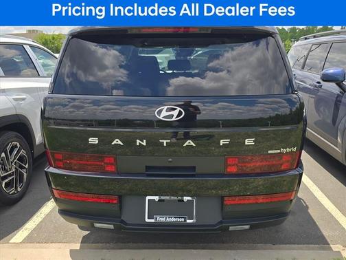 Phantom Black 2026 Hyundai SANTA FE HEV SE