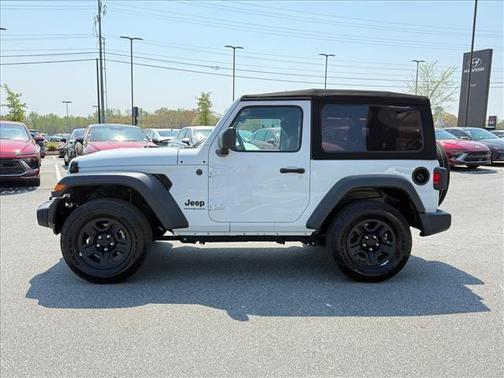 Bright White Clearcoat 2024 Jeep Wrangler Sport