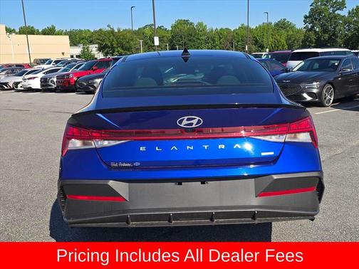 Intense Blue 2025 Hyundai ELANTRA HEV SEL