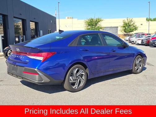 Intense Blue 2025 Hyundai ELANTRA HEV SEL