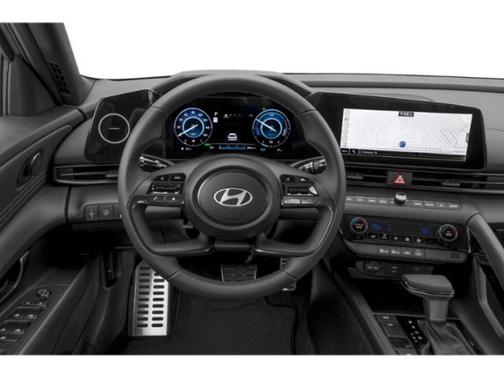 Intense Blue 2025 Hyundai ELANTRA HEV SEL