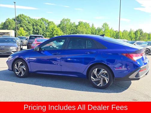 Intense Blue 2025 Hyundai ELANTRA HEV SEL