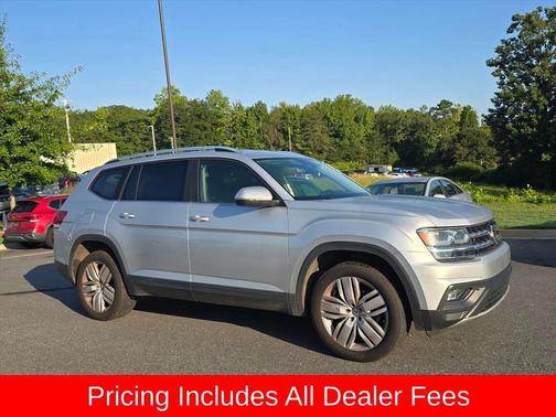 Reflex Silver Metallic 2019 Volkswagen Atlas 3.6L SE w/Technology