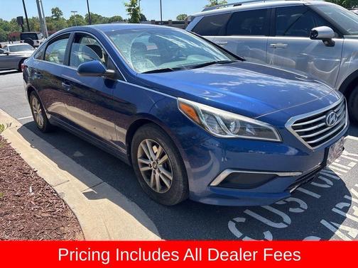 Lakeside Blue 2017 Hyundai SONATA SE
