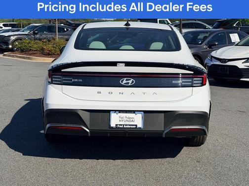 White 2026 Hyundai SONATA SE