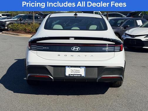 White 2026 Hyundai SONATA SE