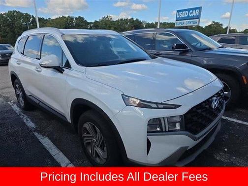 White Pearl 2023 Hyundai SANTA FE SEL
