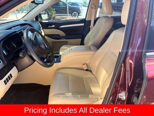 Ooh La La Rouge Mica 2015 Toyota Highlander XLE