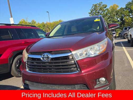 Ooh La La Rouge Mica 2015 Toyota Highlander XLE