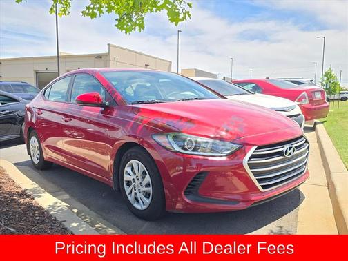 Scarlet Red Pearl 2017 Hyundai ELANTRA SE