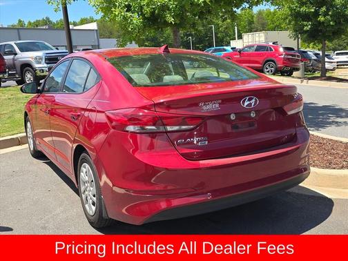 Scarlet Red Pearl 2017 Hyundai ELANTRA SE