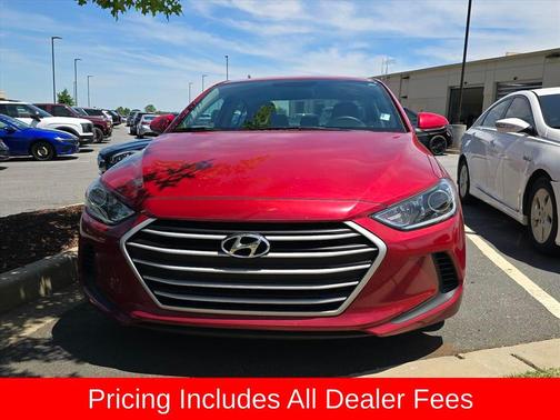 Scarlet Red Pearl 2017 Hyundai ELANTRA SE