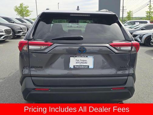 Magnetic Gray Metallic 2020 Toyota RAV4 Hybrid XLE