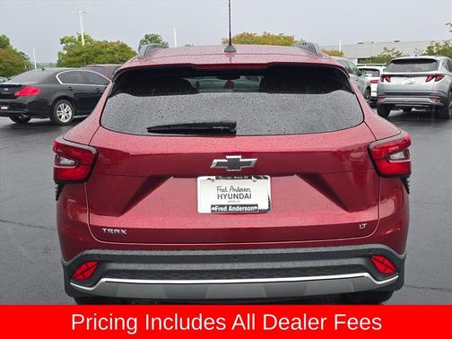 Crimson Metallic 2024 Chevrolet Trax LT
