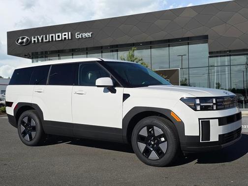 White 2026 Hyundai SANTA FE HEV SE