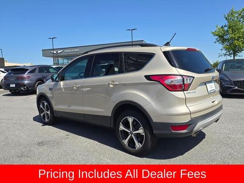 White Gold Metallic 2018 Ford Escape SEL