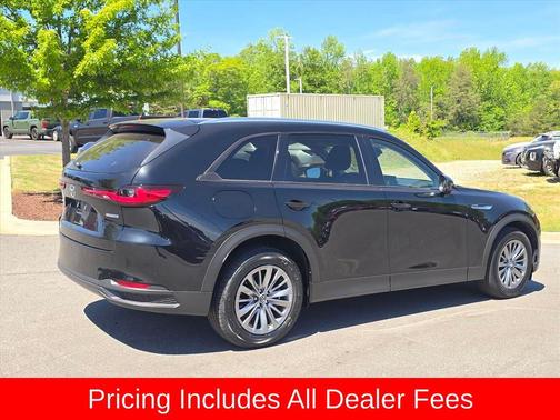 Jet Black Mica 2024 Mazda CX-90 PHEV Preferred