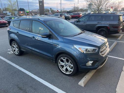 Blue 2018 Ford Escape Titanium