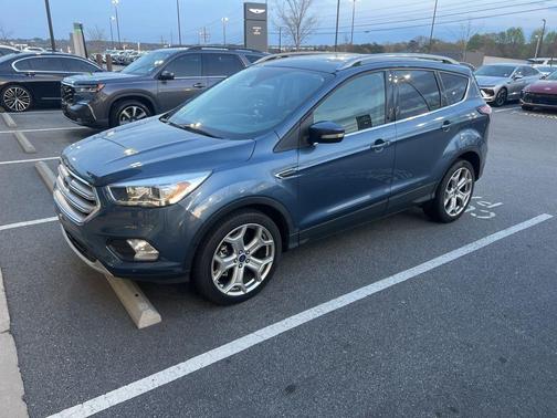 Blue 2018 Ford Escape Titanium