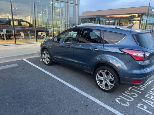 Blue 2018 Ford Escape Titanium