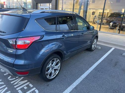 Blue 2018 Ford Escape Titanium