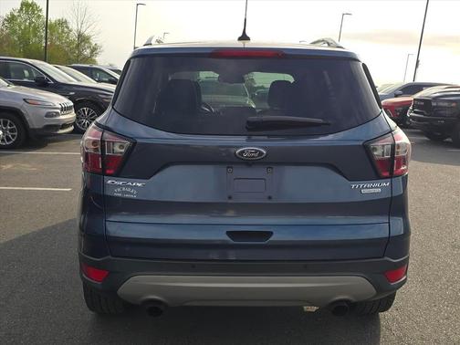 Blue 2018 Ford Escape Titanium