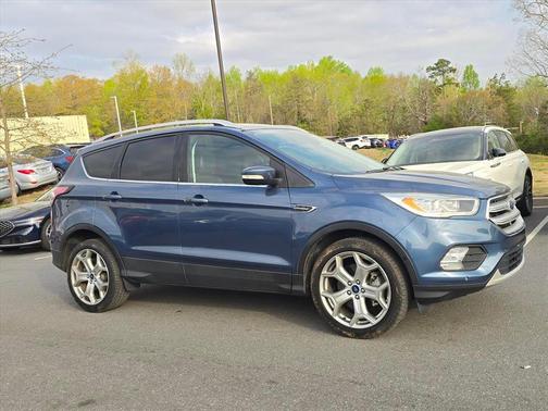 Blue 2018 Ford Escape Titanium