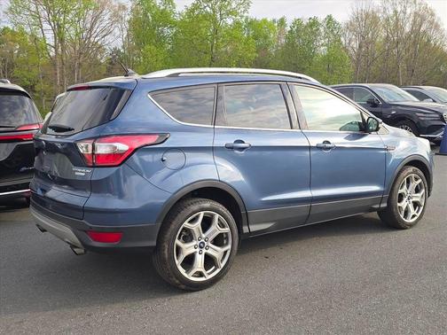 Blue 2018 Ford Escape Titanium