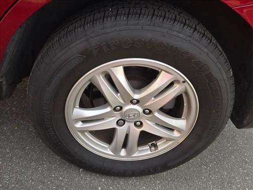 Sonoran Red 2011 Hyundai SANTA FE GLS