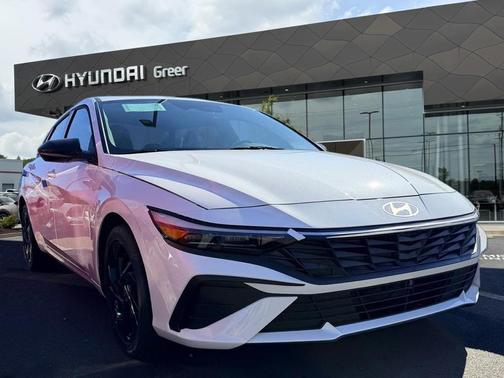 White 2026 Hyundai ELANTRA HEV SEL