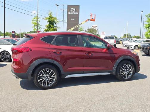 Gemstone Red 2020 Hyundai TUCSON SEL