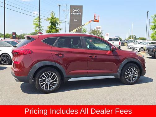 Gemstone Red 2020 Hyundai TUCSON SEL