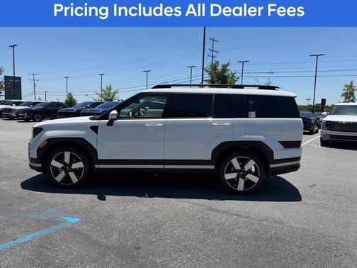 White 2026 Hyundai SANTA FE HEV Limited