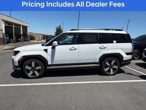 White 2026 Hyundai SANTA FE HEV Limited