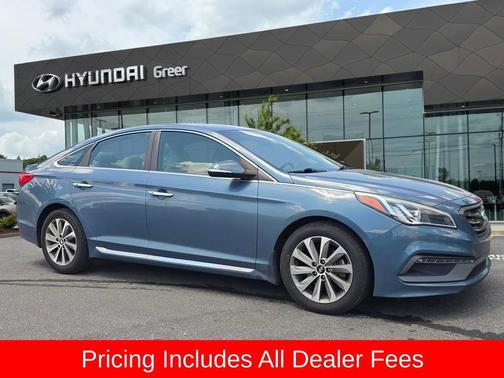 Nouveau Blue 2015 Hyundai SONATA Sport