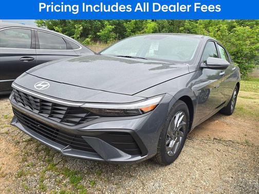 Gray Pearl 2026 Hyundai ELANTRA HEV Blue